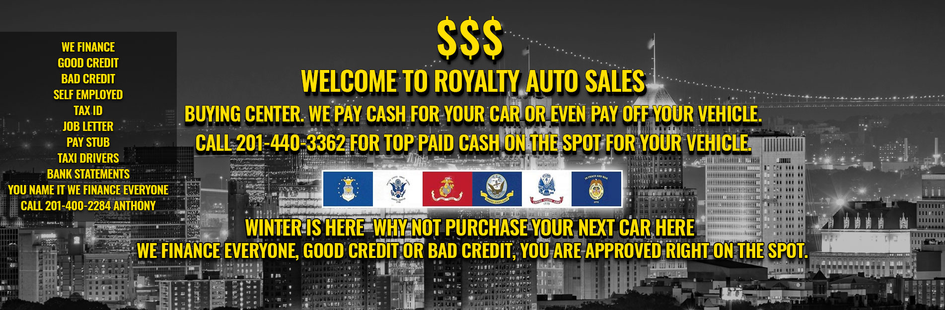 Used car dealer in Little Ferry, Hackensack, Fort Lee